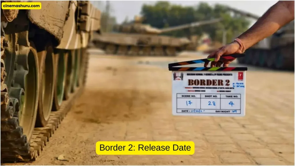 बॉर्डर 2: रिलीज डेट अनाउन्स, शूटिंग सेटची पहिली पिक्चर रिव्हील!